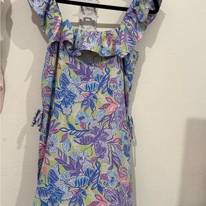 Lilly Pulitzer Zoya Romper- Dew Drop